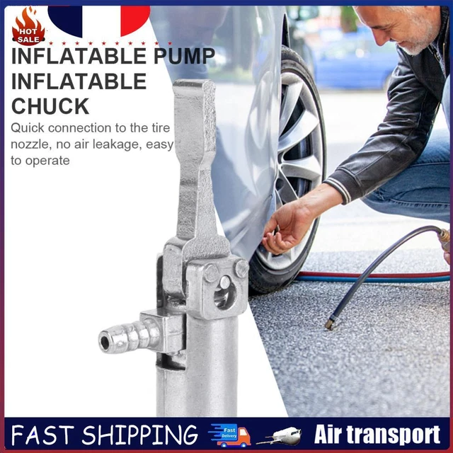Mandrin De Gonflage De Pneu, 2 Buses De Pompe À Air De Voiture Avec 5 Pièces En 1 Réglables Pour