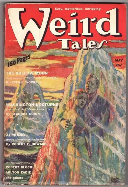 Weird Tales May 1939 Robert E.Howard " ; Almuric&quot; Pt. 1 ; Quinn - Pâte