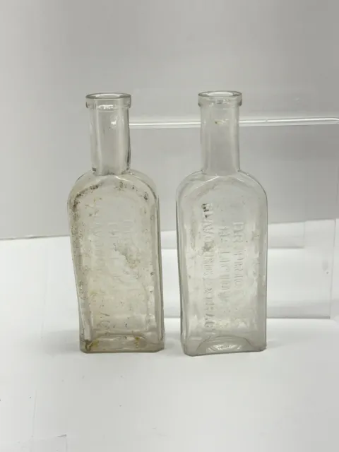 DR. PRICE'S DELICIOUS FLAVORING EXTRACT, Clear Cork Top Food Bottle Vin. 1910's