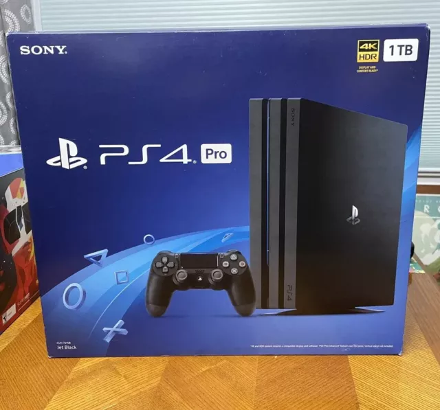  Sony - PlayStation 4 Pro Console (3002470) Jet Black