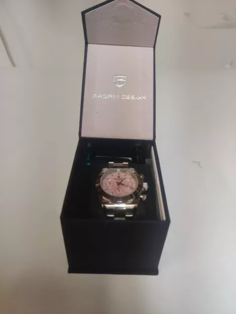 Pagani Design Chronograph PD-1644 (Pink) Rare