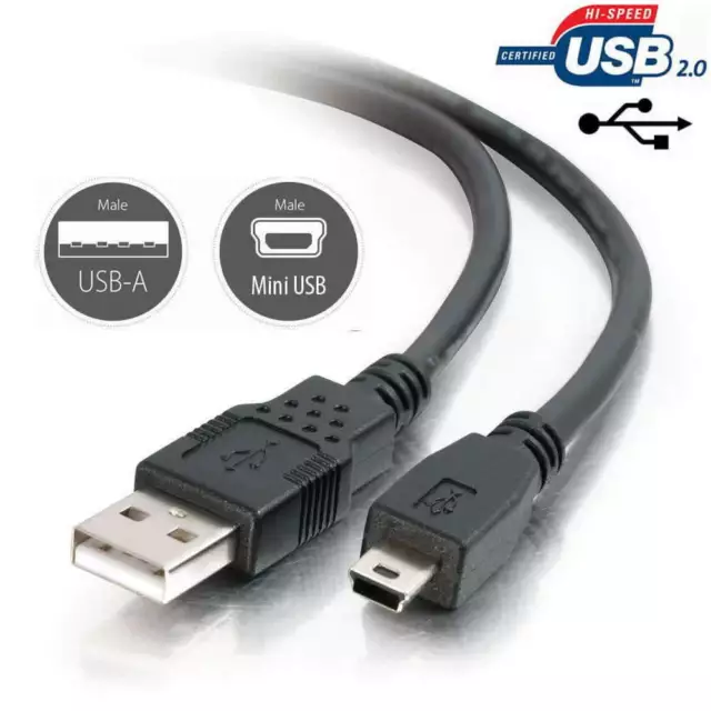 USB Power Charger Charging Cable Cord f Garmin dezl 570 570LM 570LMT D Truck GPS
