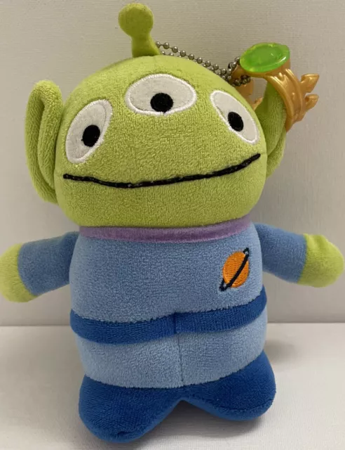 Disney Toy Story Alien Genuine Plush Rag Bag Charm Doll  5" Cute