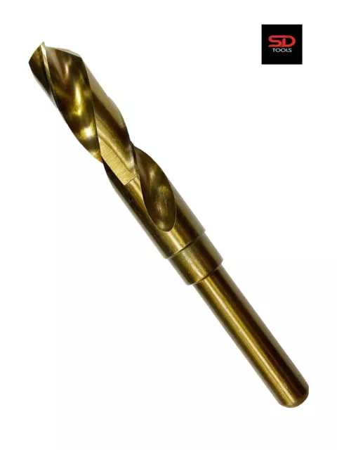 14mm-20mm HSS 5%Cobalt Drill Bit Reduced Shank Drills for Wood, Stainless steel,