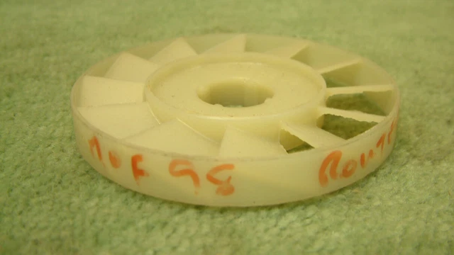 GENUINE ELU PLUNGE Router (MOF98) Spares- Plastic Fan with lobed centre ...