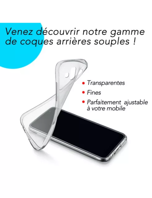 Coque Protection transparente souple SAMSUNG NOTE 8 / Soft Case / NEUVE