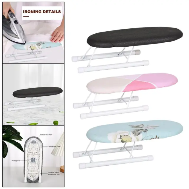 Tabletop Ironing Board, Compact and Lightweight, Foldable Design, with Heat