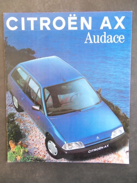 RARE CATALOGUE CITROEN Ax Audace D'avril 1993 EUR 9,99 - PicClick FR