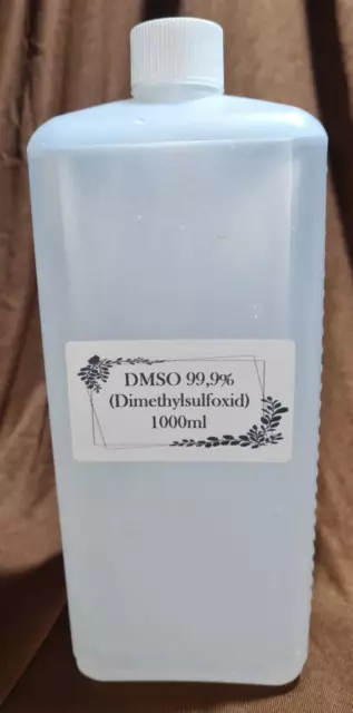 1000ml DMSO 99,9%  pharmazeutische Reinheit - 1 Liter - Dimethylsulfoxid