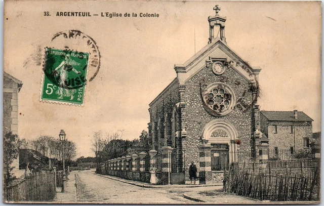 95 ARGENTEUIL - l'eglise de la colonie
