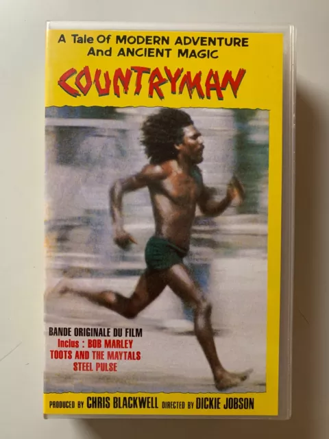 CASSETTE VIDEO VHS Countryman Dickie Jobson Bob Marley EUR 19,99  PicClick FR