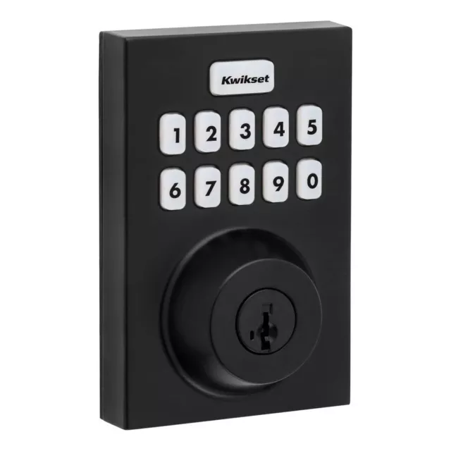 Kwikset Home Connect 620 Keypad Connected Smart Lock with Z-Wave Technology.