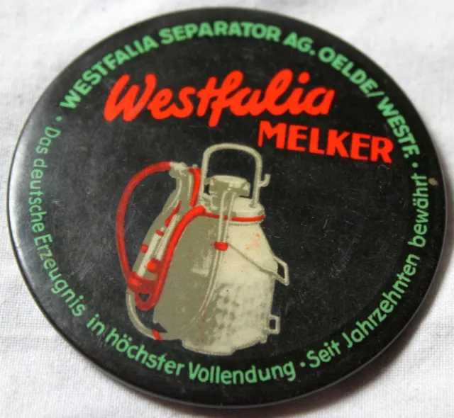 Alter Werbespiegel Westfalia Melker von ca.1930-40