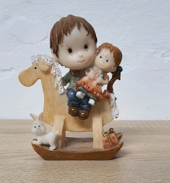 Jouet Cabriolet hippomobile cheval miniature déco poupée taille