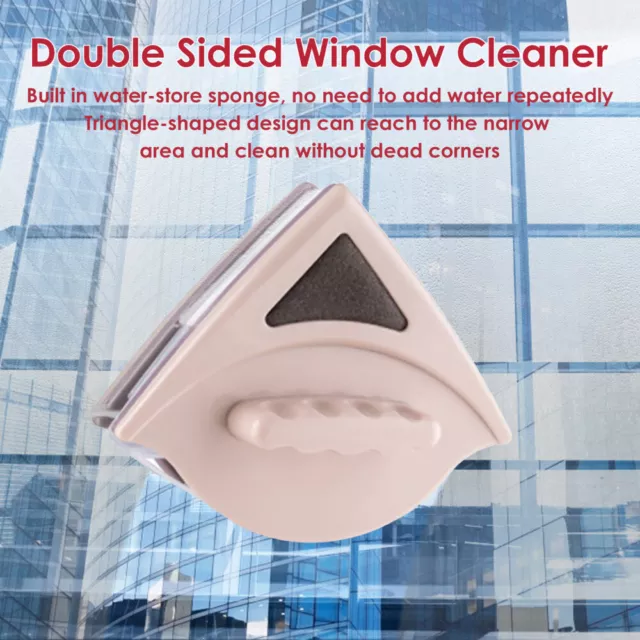 15-24mm Both Side Magnetic Window Cleaner Glass Wiper for Double Glazed Windows