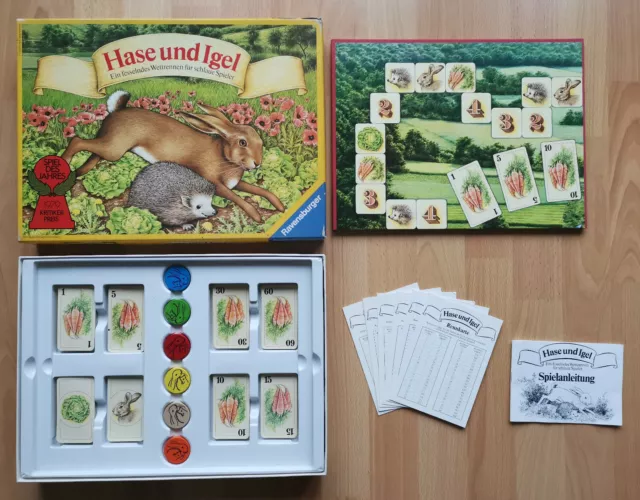 Hase und Igel - Spiel des Jahres 1979 - Ravensburger - Brettspiel