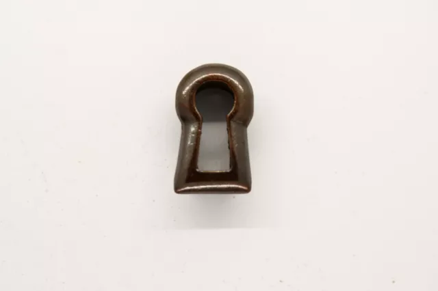 Presa chiave coperchio foro serratura ottone inglese marrone H.: 19 mm/12 antico