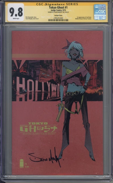 Tokyo Ghost # 1 CGC 9.8 SS Sean Murphy Variant Cover