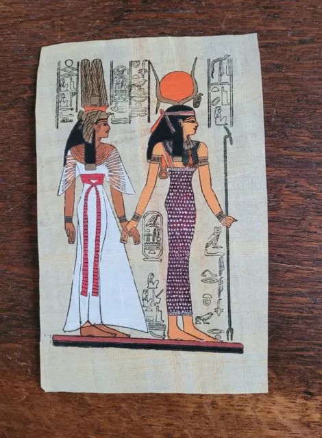 Papyrus Bild Ägypten Horus Neferati