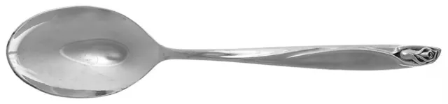 International Silver Anniversary Rose  Place Oval Soup Spoon 241310