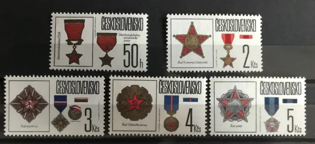 Tschechoslowakei 1987, Mi. Nr. 2897 - 2901, postfrisch