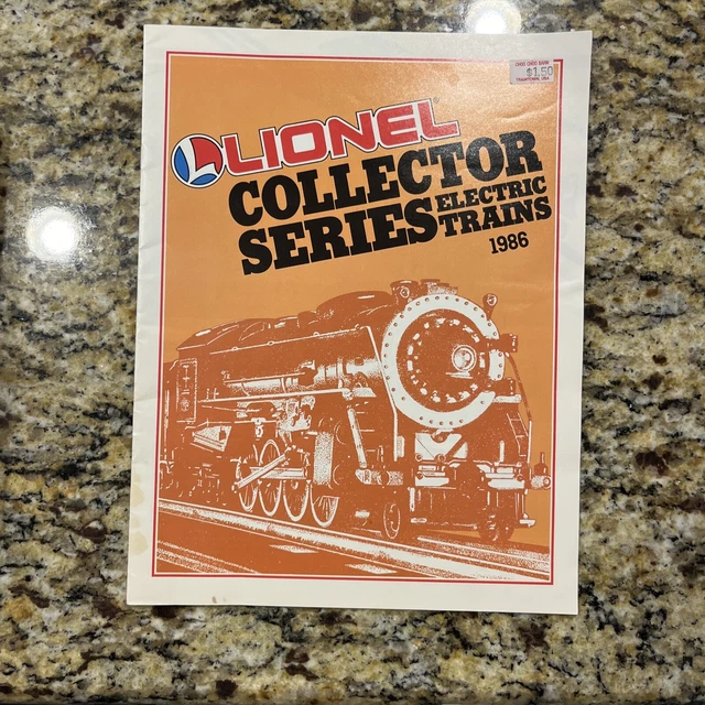 RARE VINTAGE LIONEL Train Catalog Steam Engine