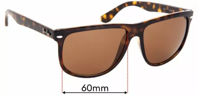 SFx Replacement Sunglass Lenses fits Ray Ban RB4147 - 60mm Wide