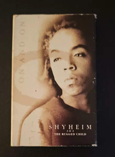 Shyheim Rugged Child On & On 1993 Cassette Tape Single Rap Hiphop R&B Wutang Wu