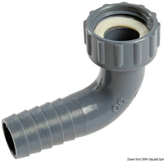 Raccord 90° Femelle 3/4 X 19 MM Marque Osculati 17.235.02