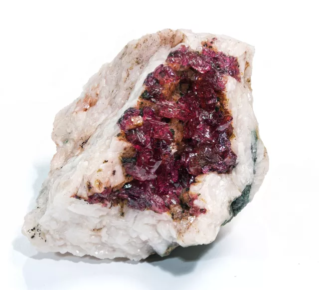 Wendwilsonit & Dolomit, Aghbar Mine, Bou Azzer, Marokko - ca. 401 x 25 x 25 mm