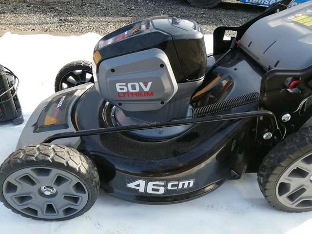 Greenworks Akku Rasenmäher GD40LM46SP 40 V Solo Ohne Akkus Und