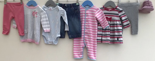 Baby Girls Bundle 3-6 M&S Baby Boden Bluezoo Mothercare Adams John Lewis