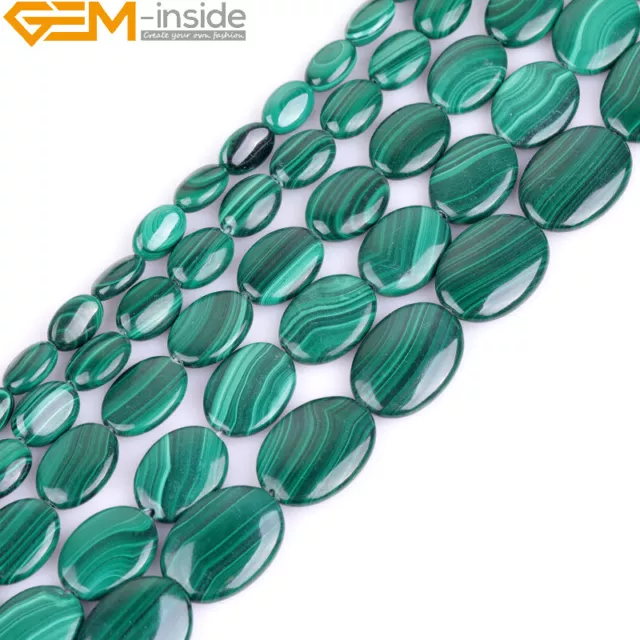 8mm Natural Stone Grade AA Malachite Assorted Shapes Beads For Jewellery Making