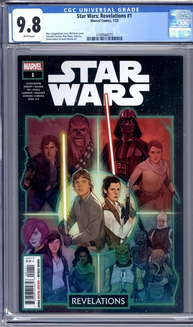 Star Wars: Revelations #1  Marvel Comics  1st Print  CGC 9.8