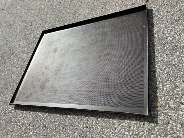 Aluminium Lochblech / Backblech 58/78 cm 3Rand Teflon