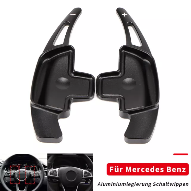 Rot Schaltwippen Verlängerung Paddle Lenkrad für Mercedes Benz Amg C63 E63  S63