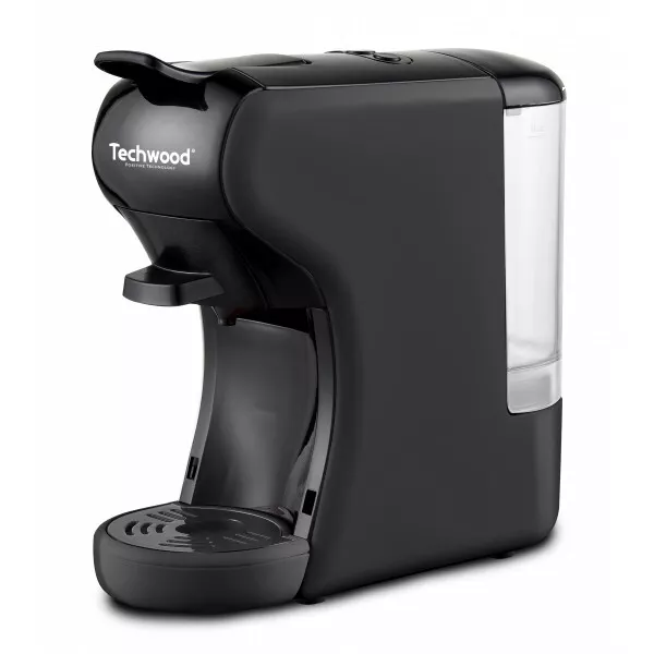 Cafetière Expresso 2en1 600mL 1450W  Noir   MULTI-CAPSULES
