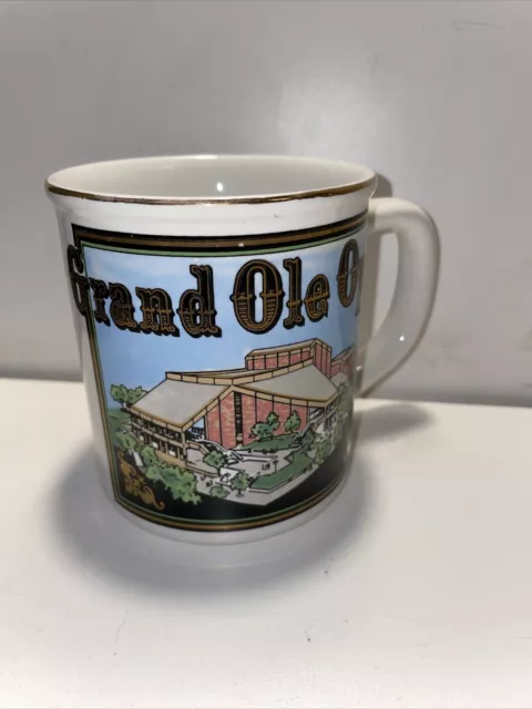 VTG Grand Ole Opry Nashville Tennessee Souvenir Coffee Mug Japan Collectible