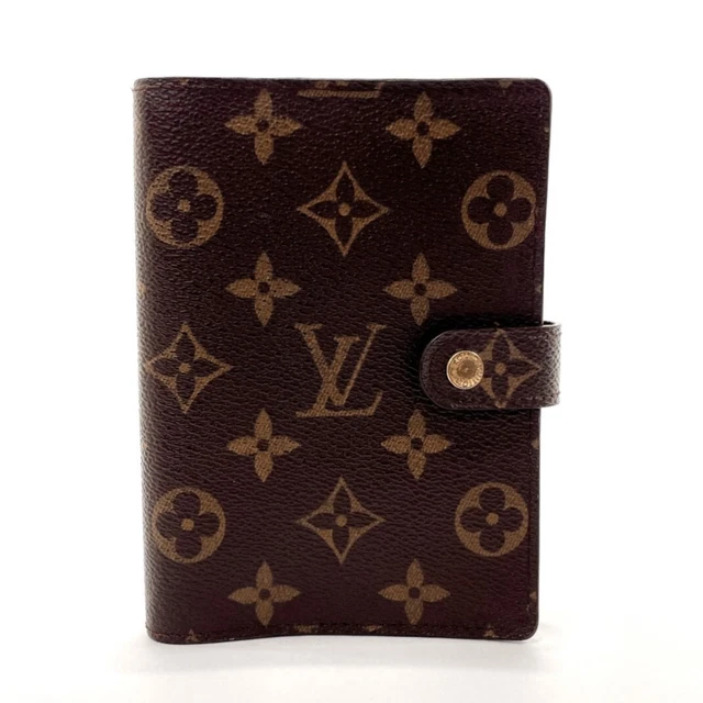 Cover legante notebook Louis Vuitton pianificatore R20005 agenda pm tela monogramma