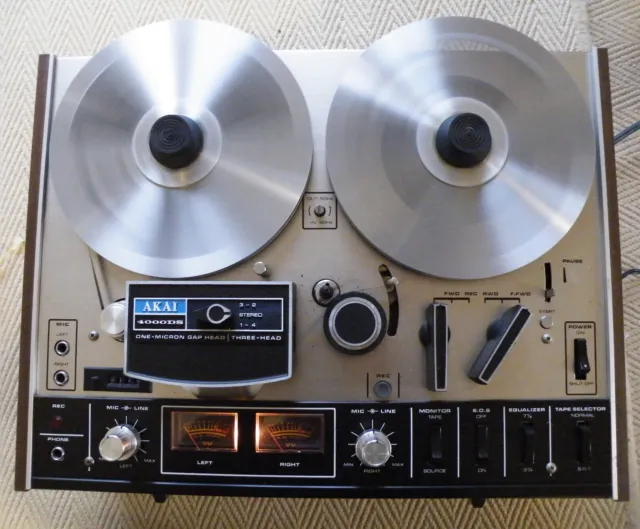 BSR RIVIERA BY sound 3 Speed 4 track reel to reel tape recorder SPARES  REPAIR £39.99 - PicClick UK