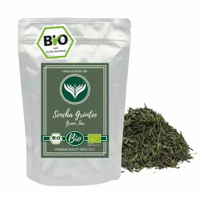 Grüner BIO-Tee | Japanischer Sencha Uchiyama Grüntee (Japanese Green Tea) 500g