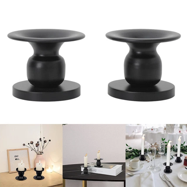 Soporte para velas Taper equipo accesorios soporte para velas cónicas 12.5 * 10.5 cm hierro