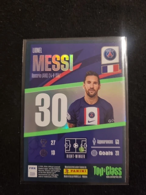 Lot De 23 Cartes Et Stickers Panini Lionel Messi - Édition Limitée Coupe Du Monde 2002