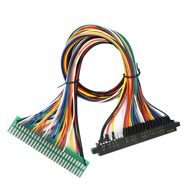 1 Pcs 28Pin Jamma Extension Cable for Arcade Game Parts Coin Operator S1T7