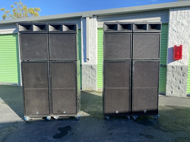 SLS, EAW, JBL pro audio speakers and Crown amps