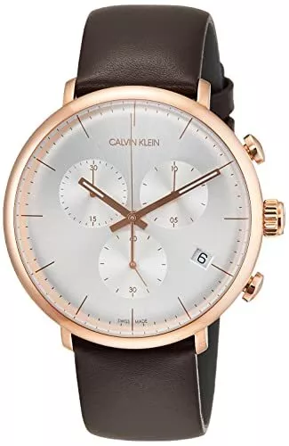 [Calvin Klein] Watch HIGH NOON K8M276G6 Men's Brown