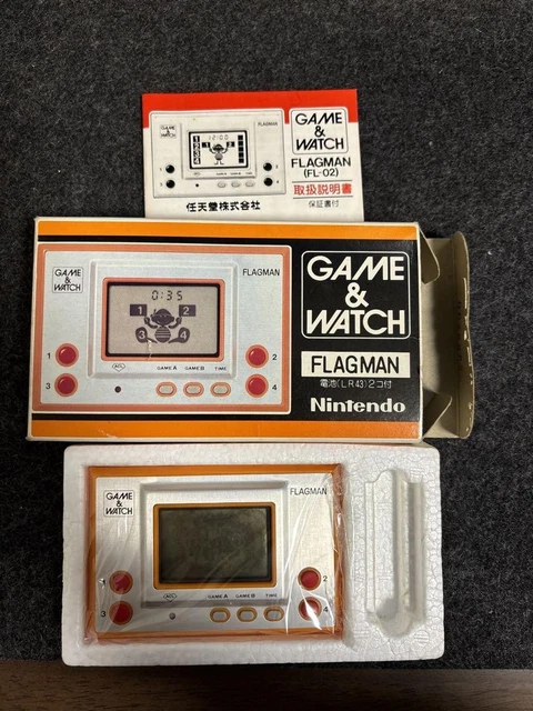 任天堂 - 新品未 初期 ゲームウォッチ GAME&amp;WATCH FLAGMAN FL-02 Flagman [FL-02] Prices Game & Watch | Compare Loose, CIB