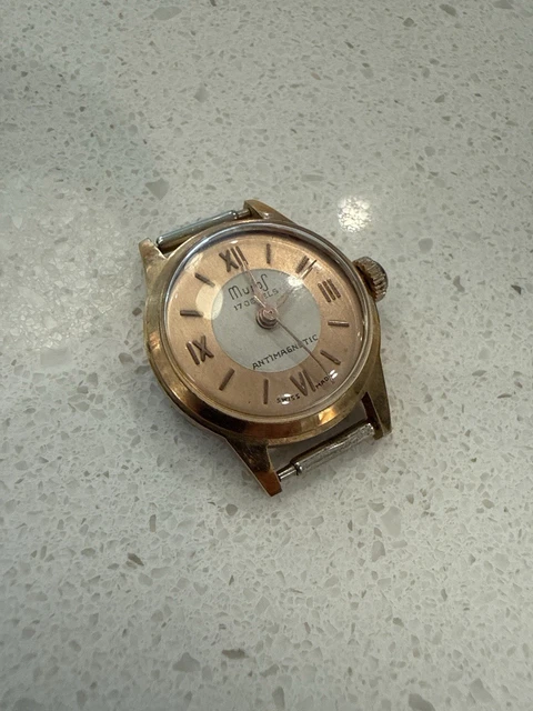 WORKING VINTAGE DELBANA 17 Jewels Swiss Made Ladies Watch  display picture 1