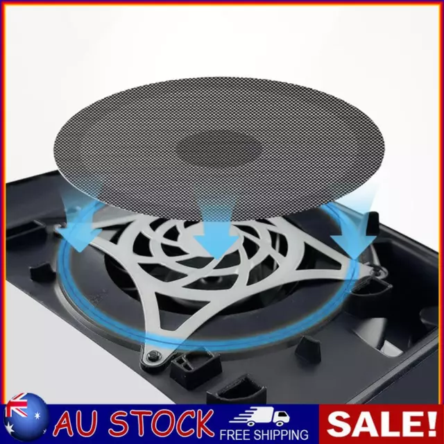 For PS5 Slim 2 Pack Fan Dust Filter Dust Guard for PS5 Slim Disc&Digital Edition