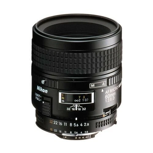 nikon af micro-nikkor 60mm f/2.8d lens
